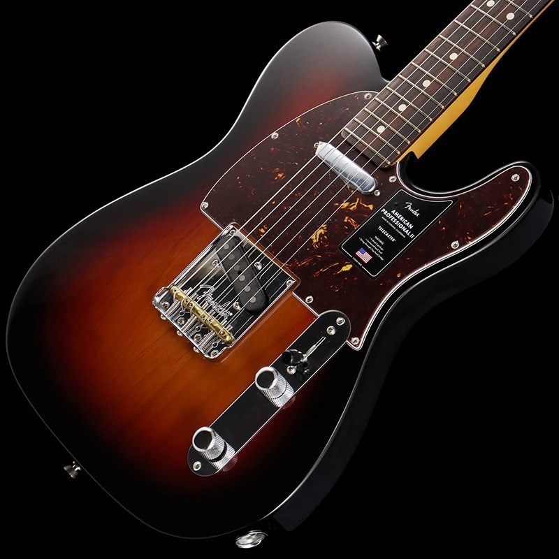 Fender USA American Professional II Telecaster (3-Color Sunburst/Rosewood)