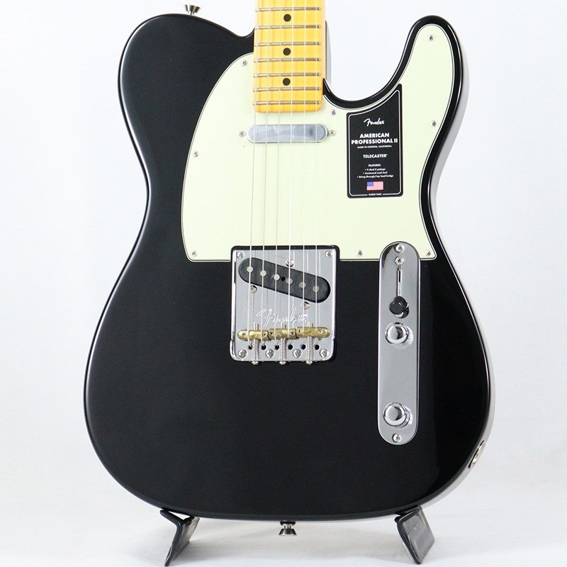 Fender USA American Professional II Telecaster (Black/Maple 