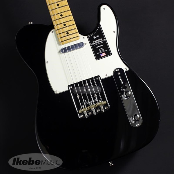 Fender USA American Professional II Telecaster (Black/Maple)