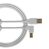 Ultimate Audio Cable USB 2.0 A-B White Angled 3m 【本数限定USBケーブル特価】
