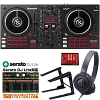 ixtrack Pro FX + ATH-S100BK ヘッドホン + LT-100B PCスタンド SET 【Serato DJ Lite対応DJコントローラー】