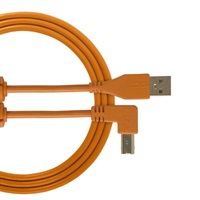 Ultimate Audio Cable USB 2.0 A-B Orange Angled 3m