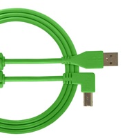 Ultimate Audio Cable USB 2.0 A-B Green Angled 1m 【本数限定USBケーブル特価】
