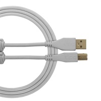 Ultimate Audio Cable USB 2.0 A-B White Straight 1m  【本数限定USBケーブル特価】