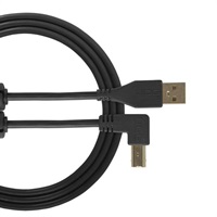 Ultimate Audio Cable USB 2.0 A-B Black Angled 1m 【本数限定USBケーブル特価】
