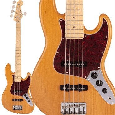 Fender Made in Japan Hybrid II Jazz Bass V (Vintage Natural/Maple)