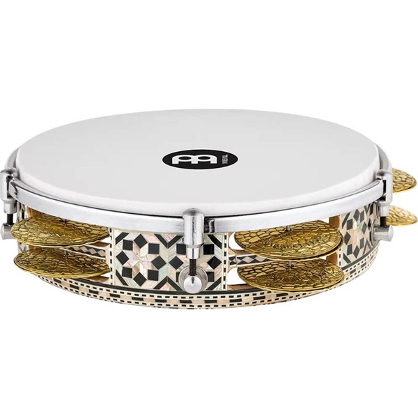 MEINL AERIQ1 [Artisan Edition Riq Drum / White Burl - Mosaic Royale]