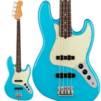 American Professional II Jazz Bass (Miami Blue/Rosewood)