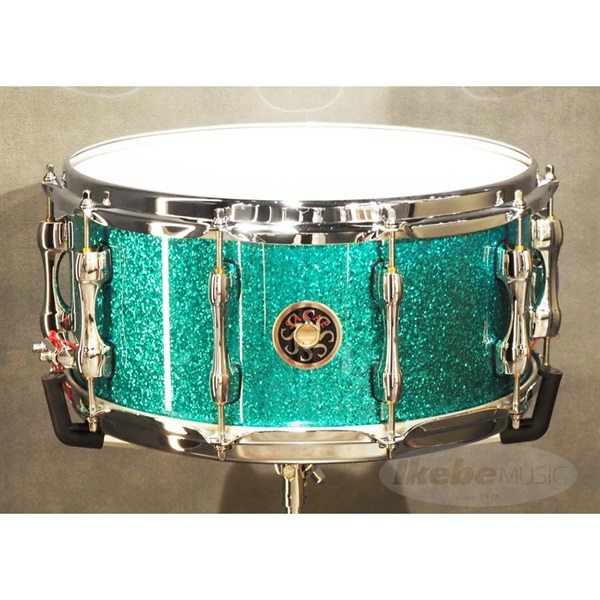 SAKAE OSAKA HERITAGE Maple Snare 14×6.5/ Turquoise Champagne