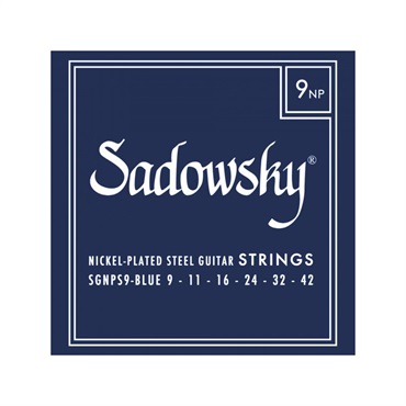 Sadowsky Blue Label Guitar String Set， Nickel Plated Steel - 009-042