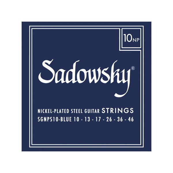 Sadowsky Blue Label Guitar String Set， Nickel Plated Steel - 010-046