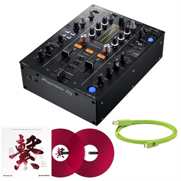 Pioneer DJ DJM-450 + コントロールヴァイナルRB-VD2-CR + 高品質USBケーブルSET