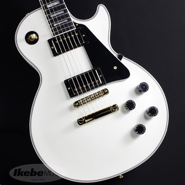 Gibson Les Paul Custom Ebony Fingerboard Gloss (Alpine White ...