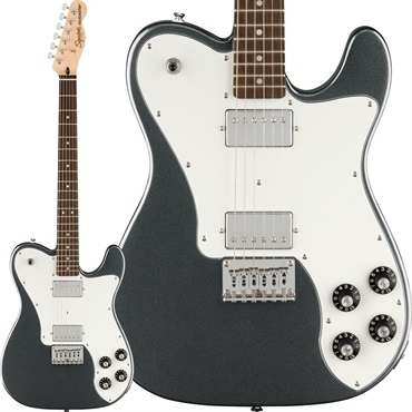 Squier by Fender Affinity Series Telecaster Deluxe (Charcoal Frost Metallic/Laurel)