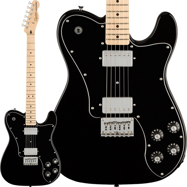 Squier by Fender Affinity Series Telecaster Deluxe (Black/Maple)