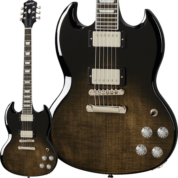 Epiphone SG Modern Figured (Trans Black Fade) ｜イケベ楽器店