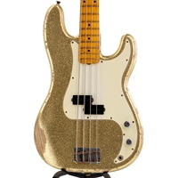 Custom Built J Signature Precision Bass Heavy Relic (Champagne Gold)
