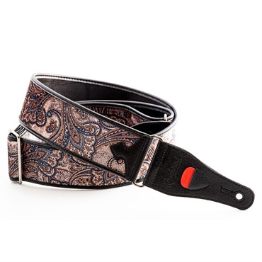 RIGHTON STRAPS T-PAISLEY VELVET Brown