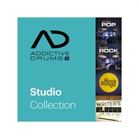 【XLN Audio ミッドサマーセール！(～6/24)】Addictive Drums 2: Studio Collection (オンライン納品専用) ※代引不可