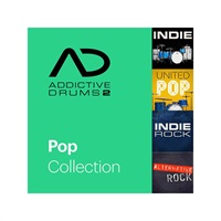 【XLN Audio ミッドサマーセール！(～6/24)】Addictive Drums 2: Pop Collection (オンライン納品専用) ※代引不可