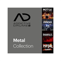 【XLN Audio ミッドサマーセール！(～6/24)】Addictive Drums 2: Metal Collection (オンライン納品専用) ※代引不可