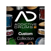 【XLN Audio ミッドサマーセール！(～6/24)】Addictive Drums 2: Custom Collection(オンライン納品専用) ※代引不可
