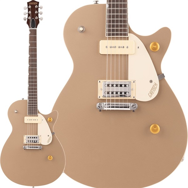 GRETSCH G2215-P90 Streamliner Junior Jet Club (Sahara Metallic