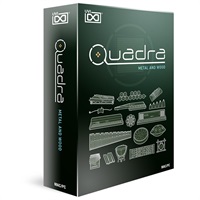 【UVI 音楽の日セール！(～6/23)】Quadra: Metal & Wood(オンライン納品専用) (代引不可)