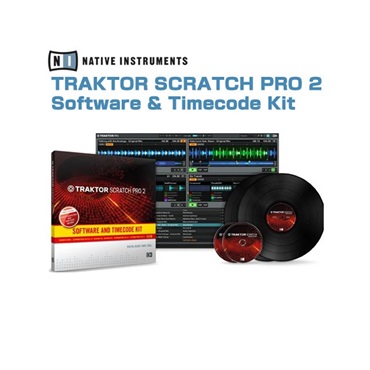 Native Instruments TRAKTOR SCRATCH PRO 2 SOFTWARE & TIME CODE KIT