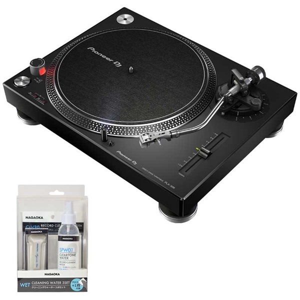 Pioneer DJ PLX-500-K + DJM-250MK2 ターンテーブルDJ初心者8点セット 
