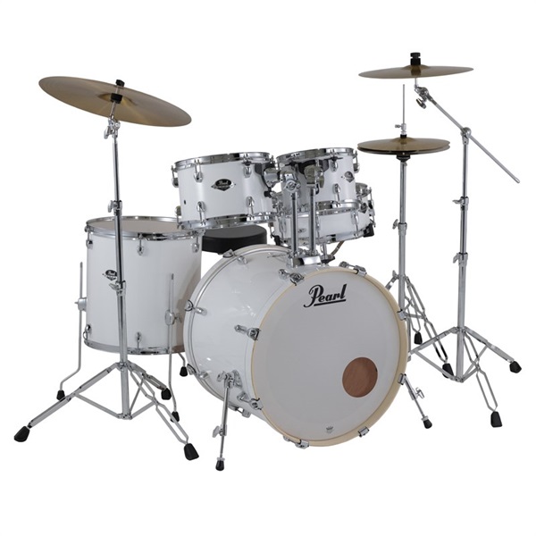 Pearl EXPORT EXX Standard シンバル付きドラムフルセット - Pure White [EXX725S/CN #33]【お取り寄せ品】