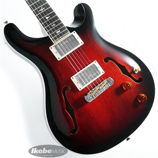 P.R.S. SE Hollowbody Standard (Fire Red Burst)