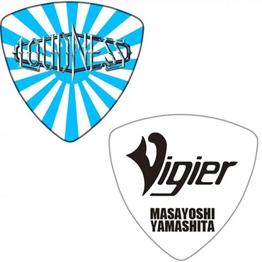 Vigier YM-PICK Blue Rising Sun [山下昌良(Loudness)シグネイチャー・ピック] ×10枚セット