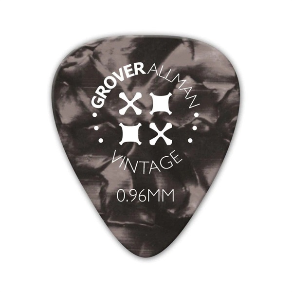 Grover Allman Vintage Celluloid Pro Picks 0.96mm [Grey]