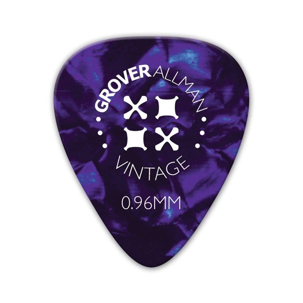 Grover Allman Vintage Celluloid Pro Picks 0.96mm [Purple]