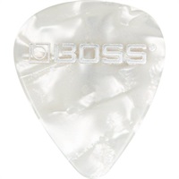 Celluloid Guitar Picks (WHITE PEARL/Heavy) ×10枚セット
