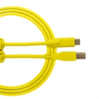 U96001YL Ultimate USB2.0ケーブル C-B Straight 1.5m Yellow