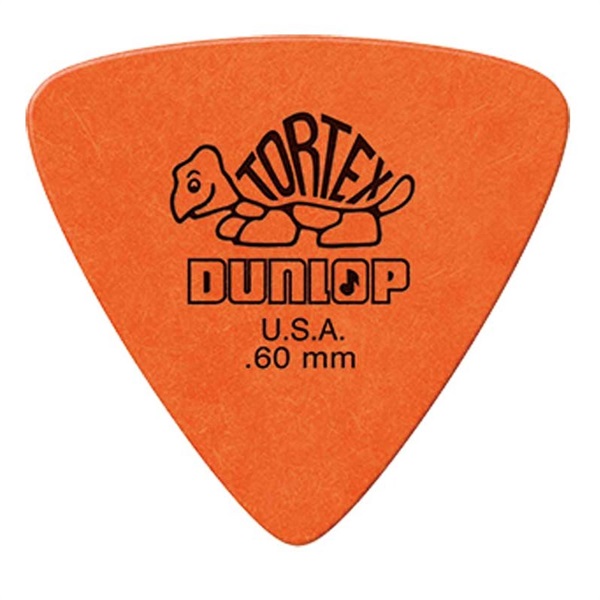 Dunlop (Jim Dunlop) 431R Tortex Triangle Picks 0.60mm