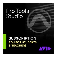 Pro Tools Studio 学生/教師用年間サブスクリプション(新規)(アカデミック版)(9938-30001-60)(オンライン納品)(代引不可)