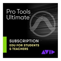Pro Tools Ultimate 学生/教師用年間サブスクリプション(新規)(アカデミック版)(9938-31000-00)(オンライン納品)(代引不可)
