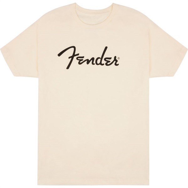 Fender FENDER SPAGHETTI LOGO T-SHIRT OLYMPIC WHITE（Lサイズ）