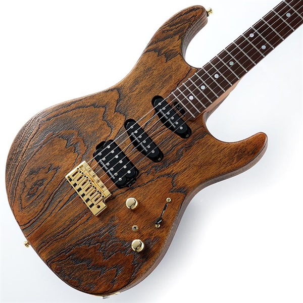 ESP Experimental Series SNAPPER-AS Driftwood Natural w/Black Filler