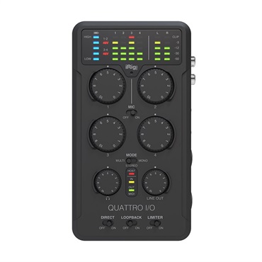 【デジタル楽器特価祭り】iRig Pro Quattro I/O