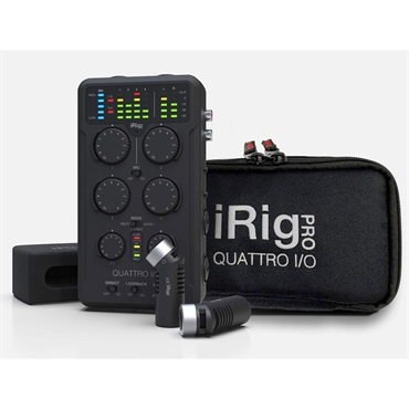 【デジタル楽器特価祭り】iRig Pro Quattro I/O Deluxe
