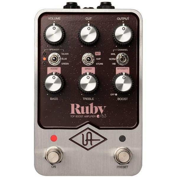 Universal Audio UAFX Ruby '63 Top Boost Amplifier 【期間／数量限定 ...
