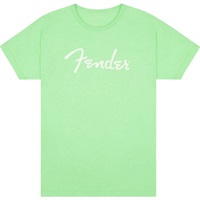 【夏先取り大特価セール】FENDER SPAGHETTI LOGO T-SHIRT SURF GREEN（XLサイズ）