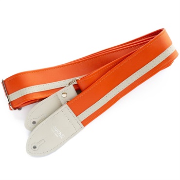 Couch Guitar Strap Racer X Vintage Orange-White