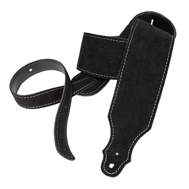 Purist Suede Guitar Strap 3B-BK-S (BLACK)