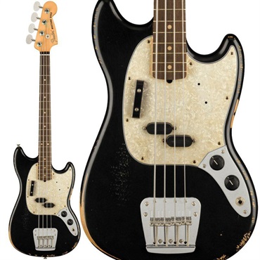 Fender MEX JMJ Road Worn Mustang Bass (BLK)