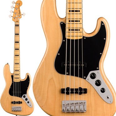 Squier by Fender Classic Vibe '70s Jazz Bass V Maple Fingerboard (Natural)